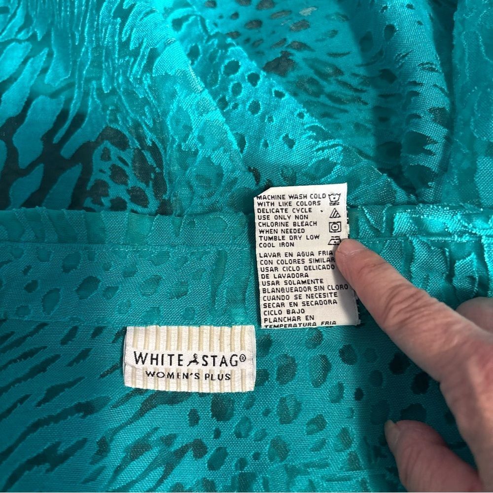 White Stag 2 piece Teal Top 18w/20w - Picture 3 of 14